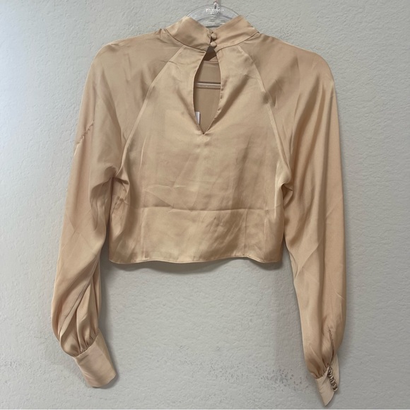 L’Academie Set Chantal Pant & The Joli Crop Top in Ivory Cream Size Small - Picture 5 of 8